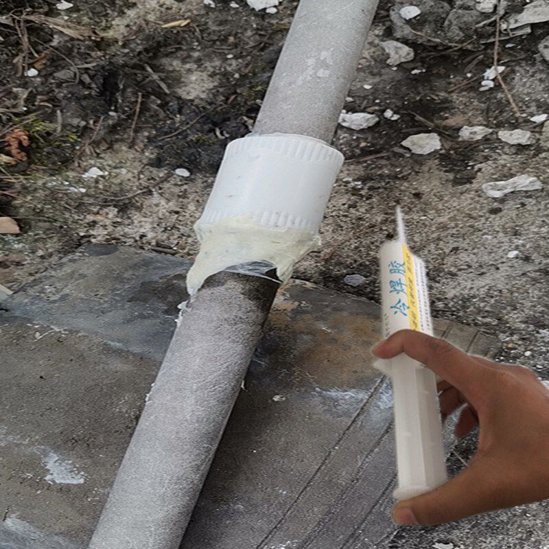 水管漏水补漏胶PPR热熔管接头密封胶PE专用胶Q熟胶管堵漏胶地暖