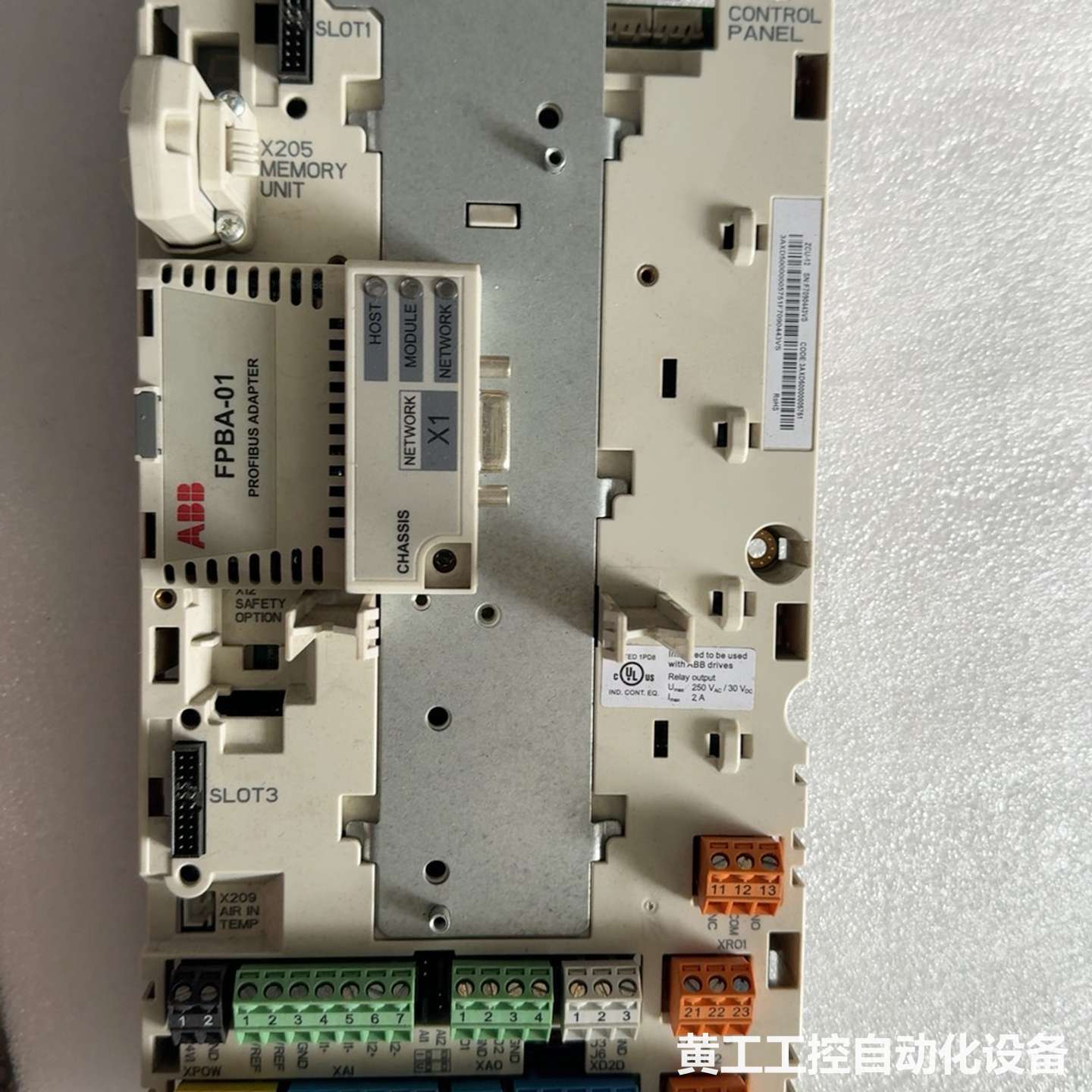 拆机ABB变频器控制卡板主板CPU板