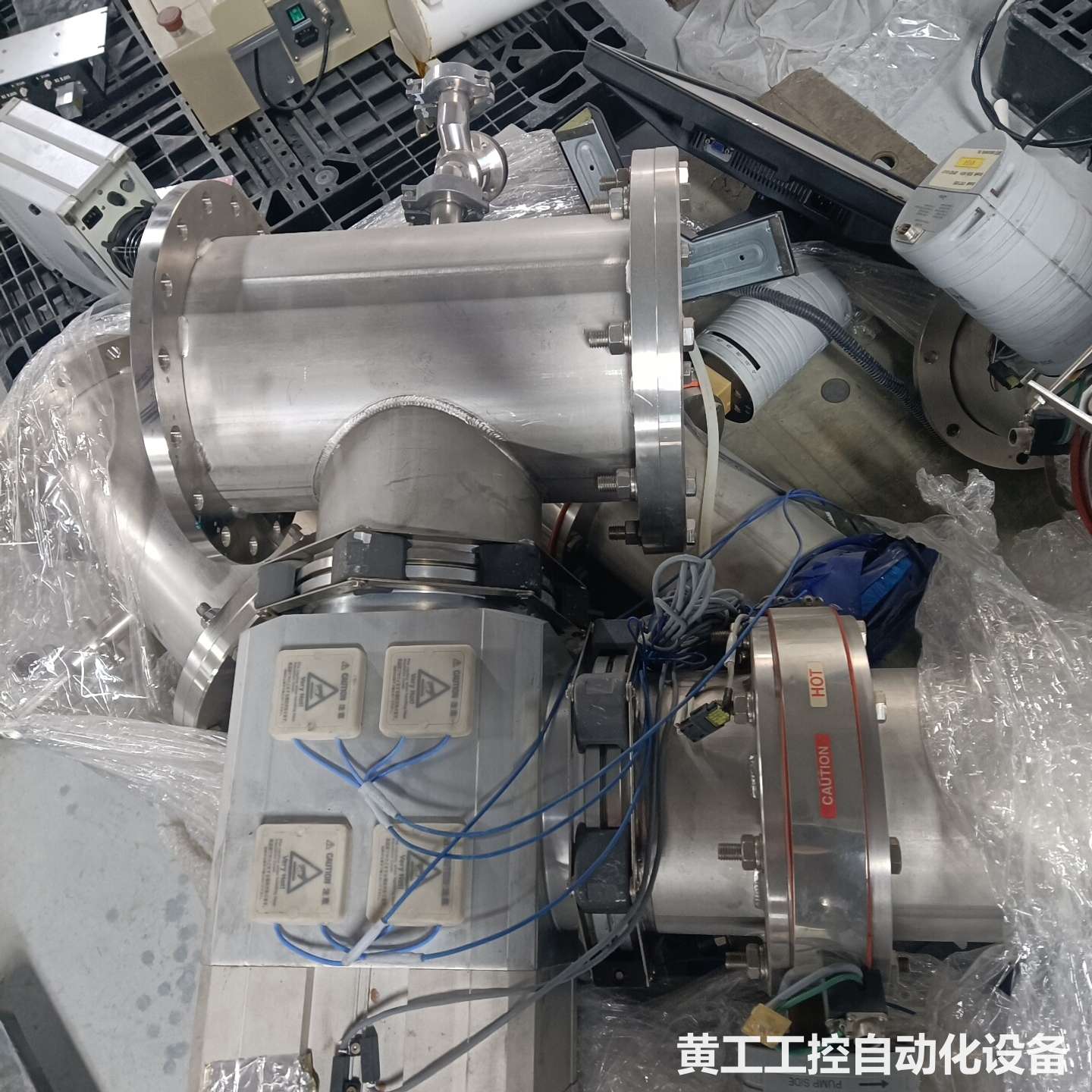 日本SMC高真空角阀,型号XLA-160KH3-YX4,原装