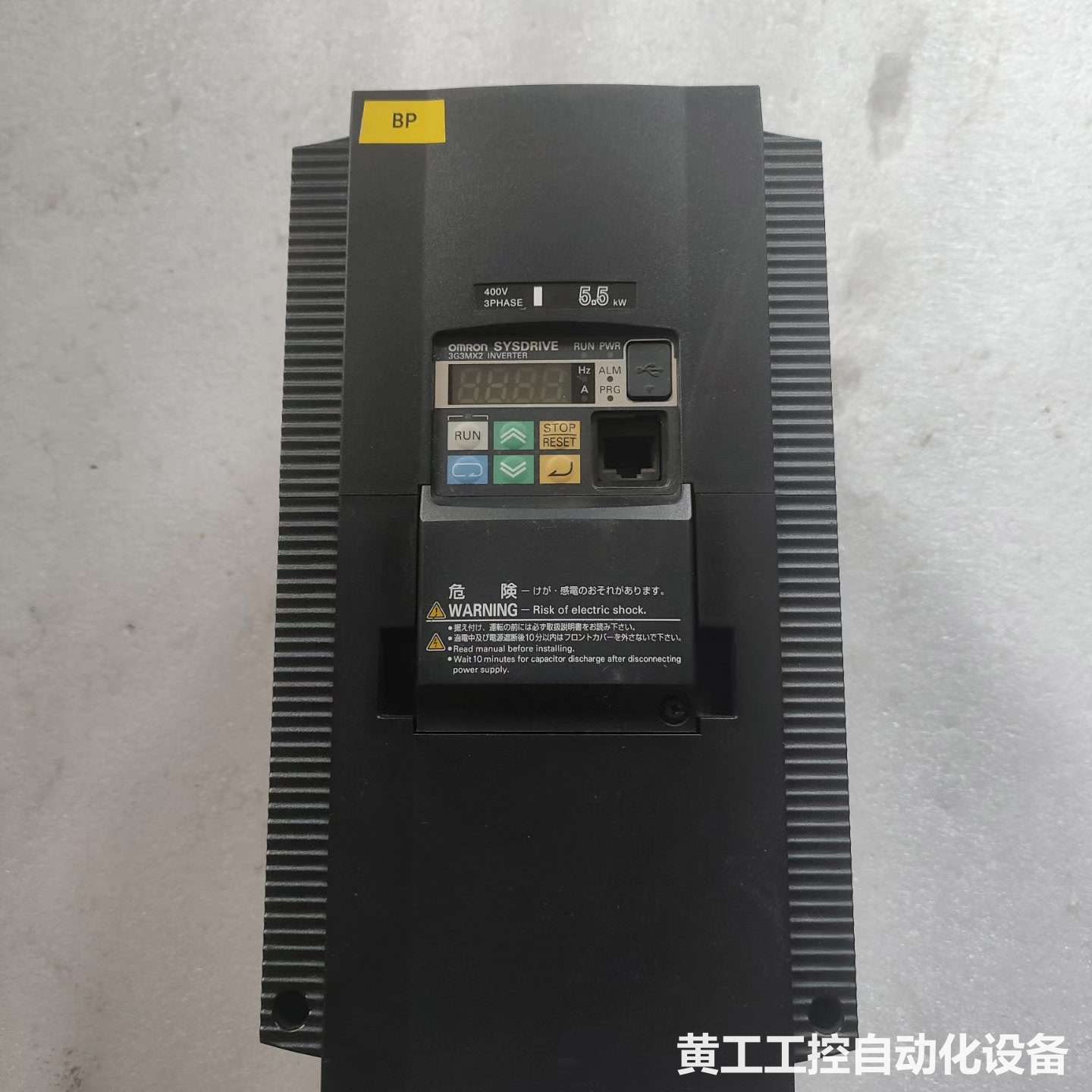 原装拆机欧姆龙变频器3G3MX2-A4055-Z