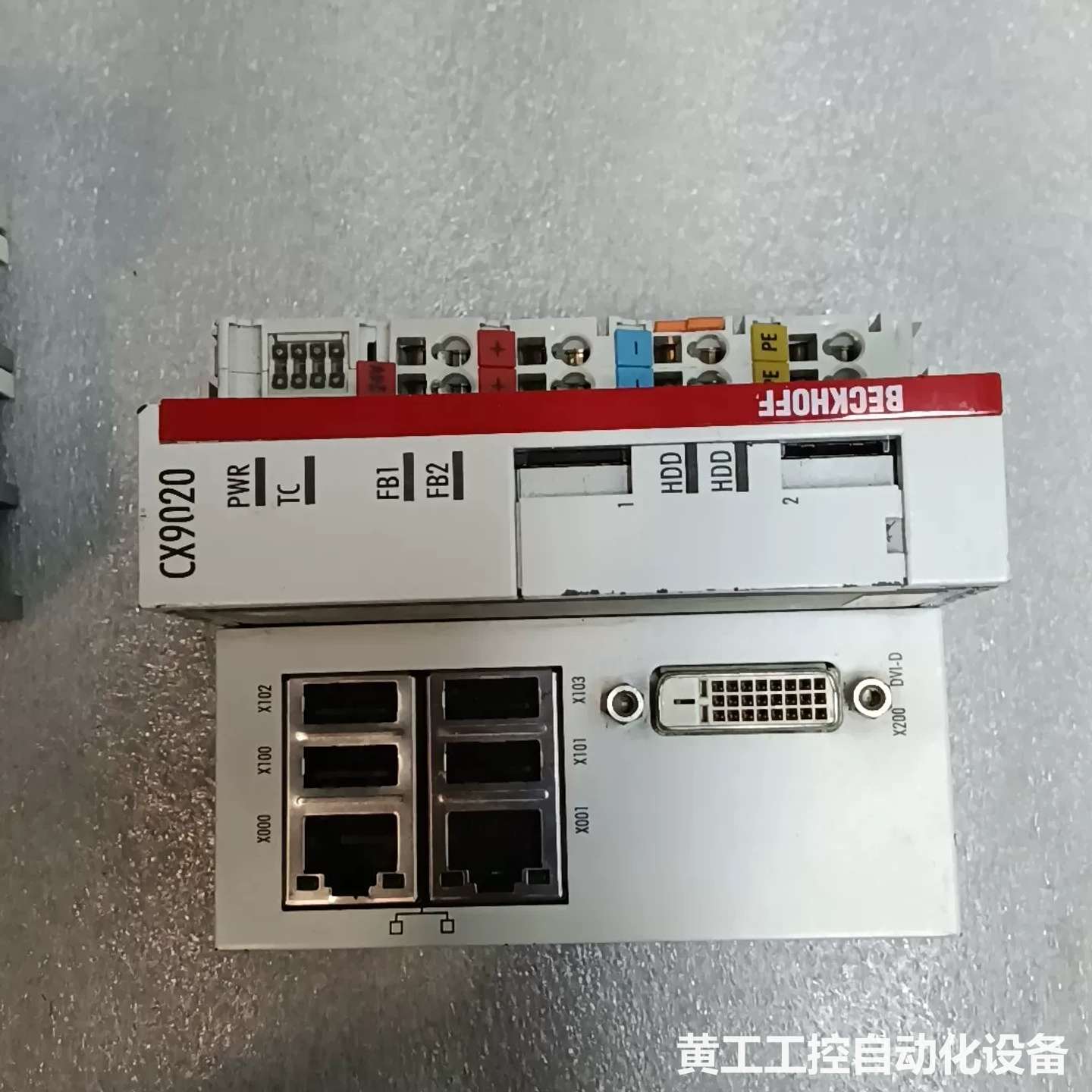 倍福PLC模块CX9020,工程余料,实物拍摄,功能完好。带