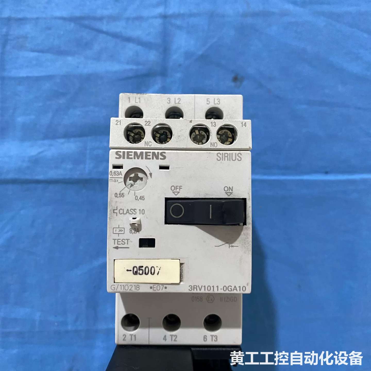 西门子SIRIUS马达保护器 3RV1011-0GA10 德