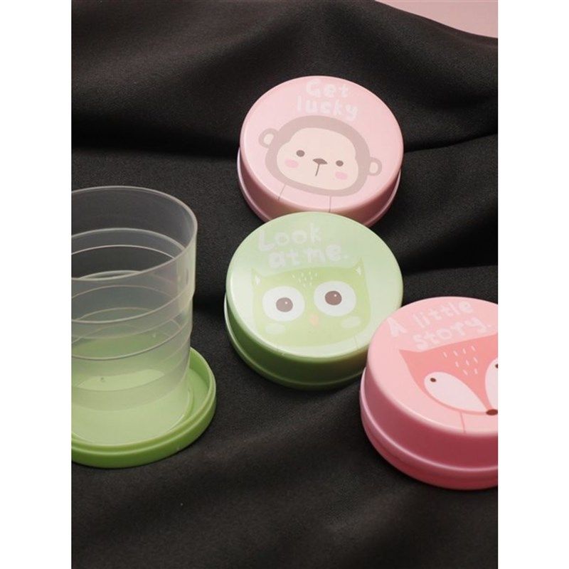 户外便携式杯子可折叠水杯漱口杯伸缩杯卡通旅行折叠杯旅游压缩杯,家庭/个人清洁工具,洗漱杯,淘宝优惠券,粉丝福利购,淘宝优惠卷