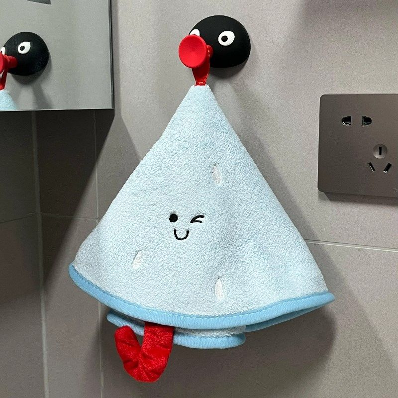 雨伞擦手巾擦手毛巾挂式卫生间厨房吸水手帕加厚不掉毛可爱抹布,家庭/个人清洁工具,厨房擦手巾,淘宝优惠券,粉丝福利购,淘宝优惠卷