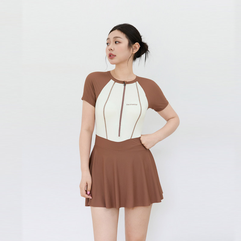 微胖游泳衣d女显瘦遮肉少女学游泳2024年卓游新款学游泳学生泳衣,运动/瑜伽/健身/球迷用品,连体泳衣,淘宝优惠券,粉丝福利购,淘宝优惠卷