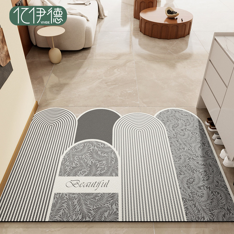 入户门地垫pvck可擦免洗进门门口玄关脚垫2024新款可裁剪皮革地毯,居家布艺,入户地垫,淘宝优惠券,粉丝福利购,淘宝优惠卷