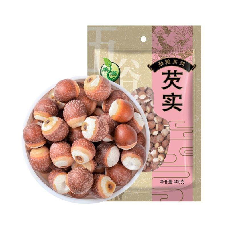 新货禾煜芡实鸡头米400g五谷杂粮新鲜农家整粒红豆薏米养生茶搭山