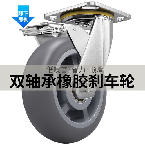 加固折叠平板车方管小拉车迅驰静音拖车L手推车四轮轻便搬运车