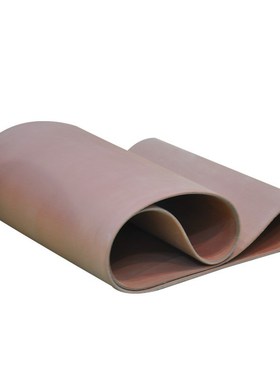 红色粘性好耐高温硅胶输送带 自封袋拉链袋制袋机无缝传送带