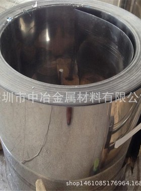 高弹力弹簧不锈钢带 HV600进口SUS301特硬不锈钢箔 不锈钢片0.1mm