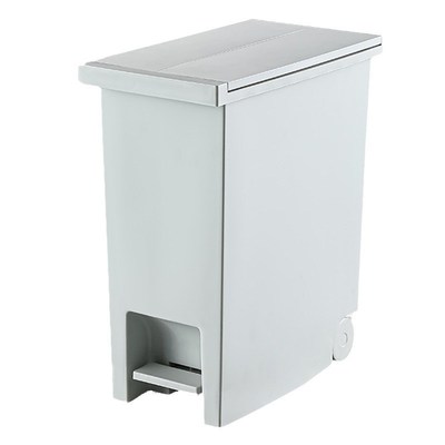 家用静音大号垃圾桶厨房客厅办公室卫生间脚踏式加厚小空间收纳桶