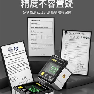 角度测量仪高精度倾角仪带磁x斜度激光电子多功能坡度尺数显角度