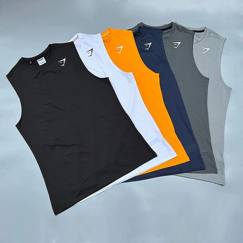 速干透气！GYMSHARK激光冲孔坎肩