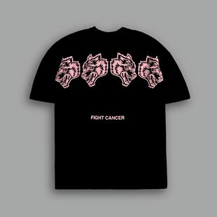 DARCSPORT狼头新款串标短袖联名男女美式运动健身休闲宽松印花T恤