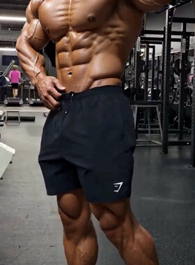 GYMSHARK ARRIVAL2.0速干训练短裤男运动休闲跑步宽松透气五分裤