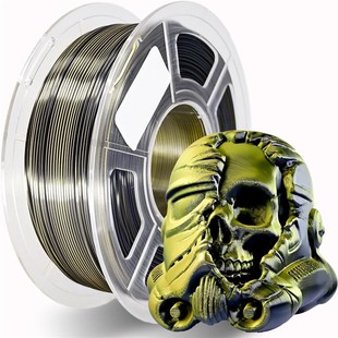 科雷迪3D打印机PLA耗材丝绸双色三色彩虹色1.75mm耗材FDM材料