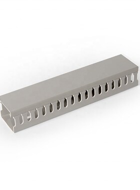 台湾 KSS 凯士士 KD-1-2-3 灰色塑料绝缘配线槽(6mm出线孔)