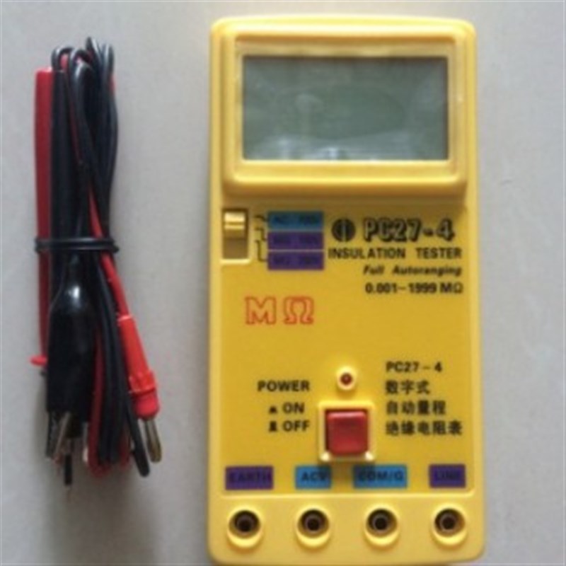 PC27-7H数字式自动量程绝缘电阻表 PC27-7H绝缘电阻表 防静电工程