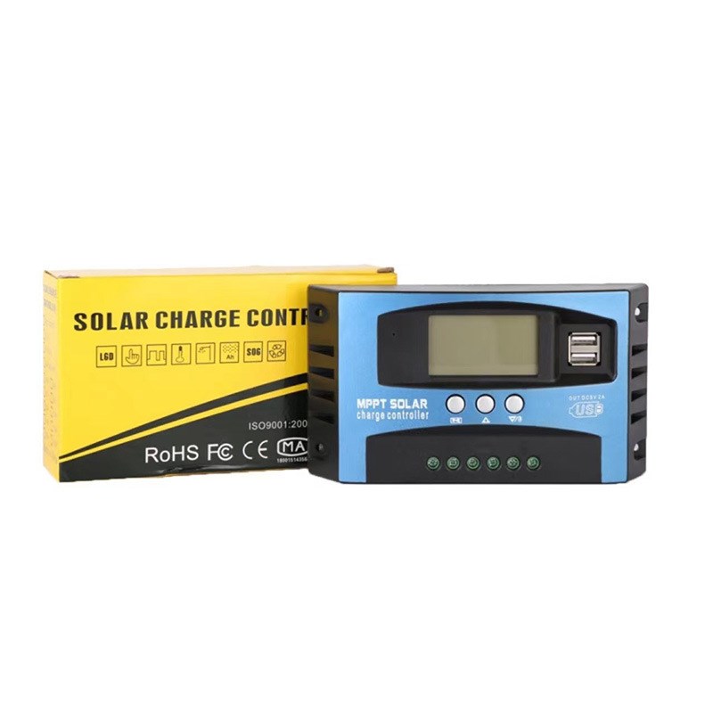 MPPT30A 40A 60A 80A 100A 太阳能控制器12V/24V太阳能光伏控制器