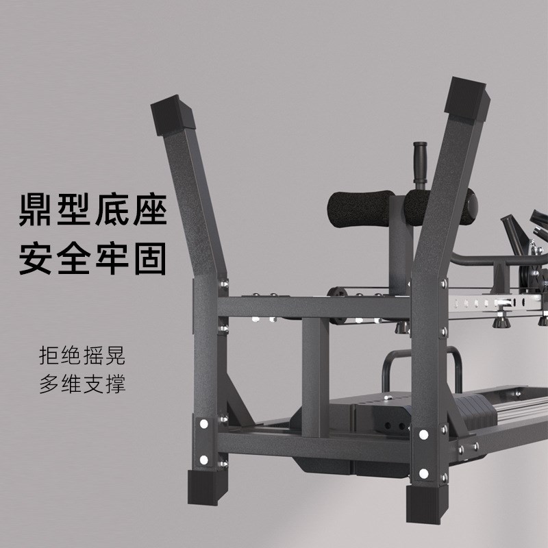 家用单边飞鸟一体机多功能单人站小飞鸟综合训练器龙门架健身器材