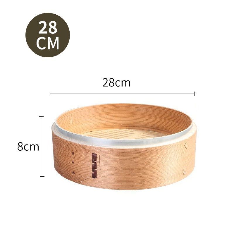 柳杉木蒸笼手工竹编蒸馒头包子蒸屉家用木蒸格