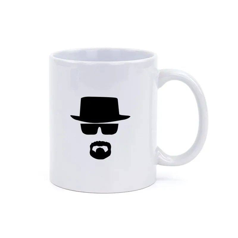 绝命毒师黑图像海报陶瓷美式咖啡马克杯创意搞怪牛奶喝水礼物杯,餐饮具,马克杯,淘宝优惠券,粉丝福利购,淘宝优惠卷