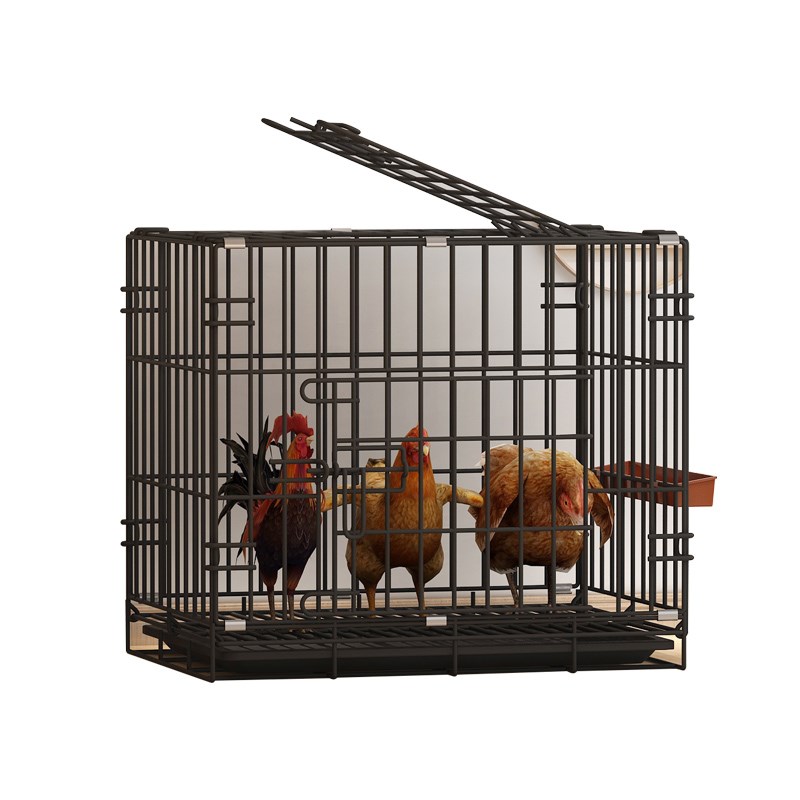 鸡笼子家用养鸡笼大号特大号自动清粪折叠养殖笼鸭鸡舍鸡窝铁丝网