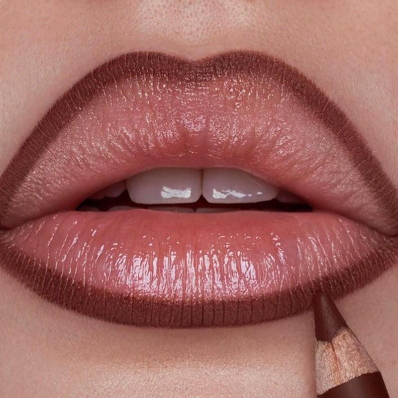 12Pcs Lipliner Pen Lip Makeup Sexy Red Matte Contour TZint L