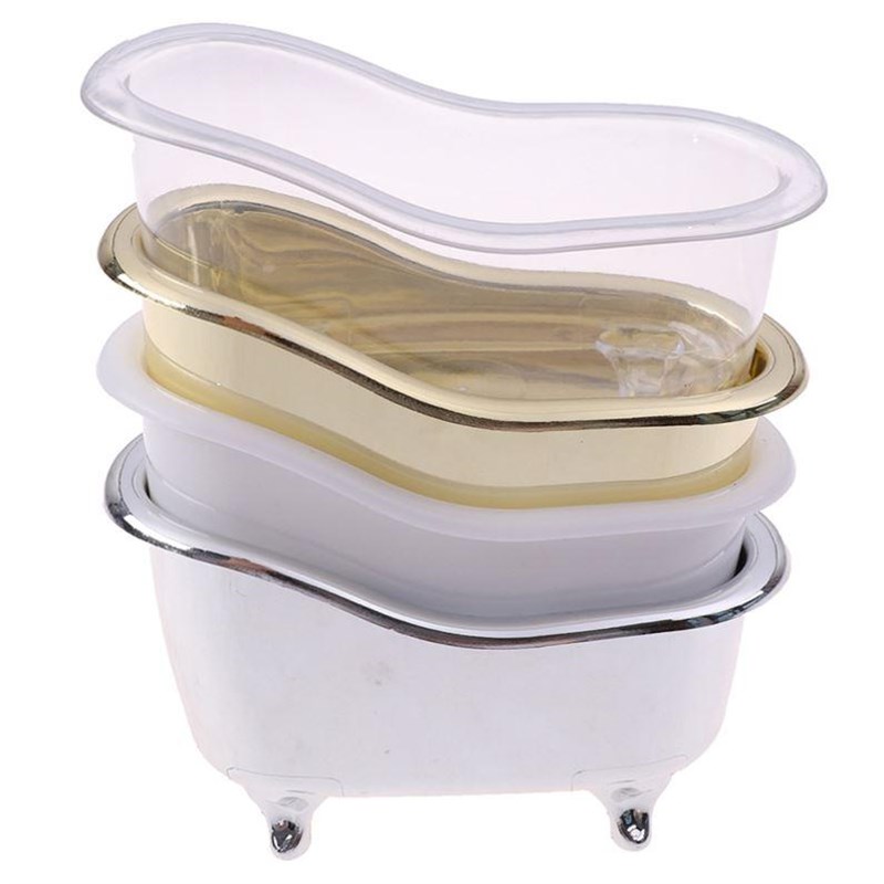 Mini Bathtub Soap Jewelry Storage Box Makeup OrRganizer Cont