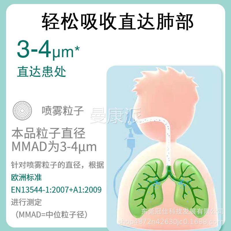 盐水雾化咽液口腔雾WLZ化鼻痒鼻塞喉肿生理海儿盐水家用童痛雾化