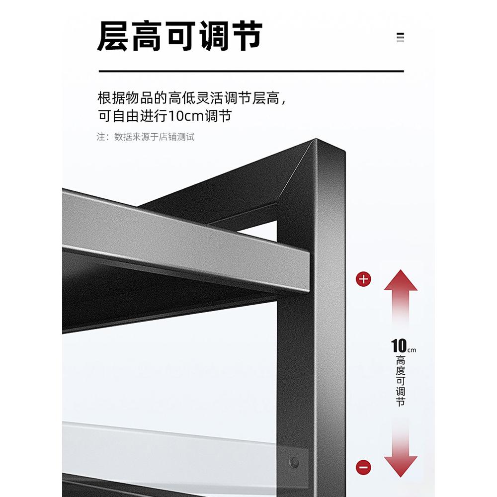 厨房微波炉置物架家用电饭煲用品多层储物收纳架台面桌面烤箱陶琪
