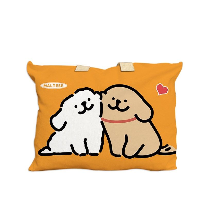 被褥收纳袋幼儿园线条狗被w褥包卡通定制名字耐用加厚防水被子包,收纳整理,被子防尘袋,淘宝优惠券,粉丝福利购,淘宝优惠卷