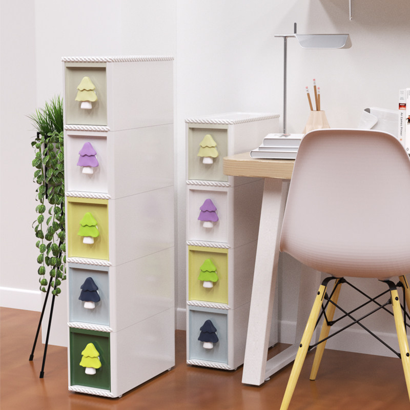 绣川彩色森林缝隙柜客厅夹u缝收纳柜卧室卫生间储物柜超窄厨房靠,收纳整理,缝隙柜,淘宝优惠券,粉丝福利购,淘宝优惠卷