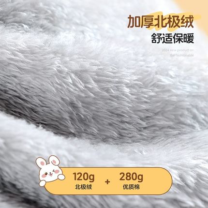 电动车挡风被冬季加绒加厚儿童后座挡风衣20M24新款亲子防寒防风