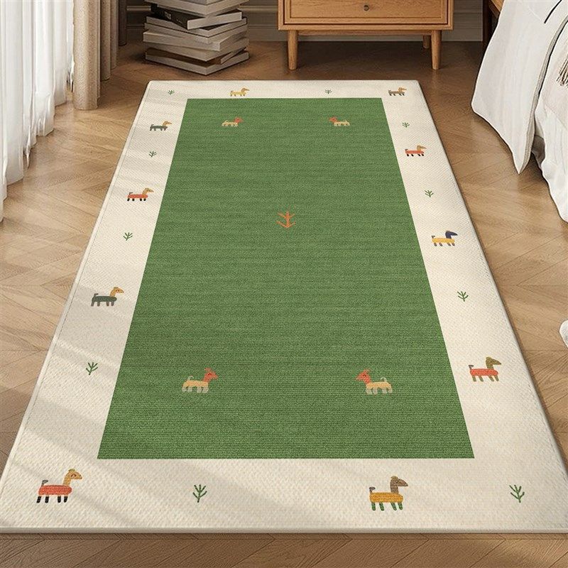 床边地毯卧室床边毯主卧地垫客厅房间床头床前P下长条防摔防滑脚,居家布艺,床边毯,淘宝优惠券,粉丝福利购,淘宝优惠卷