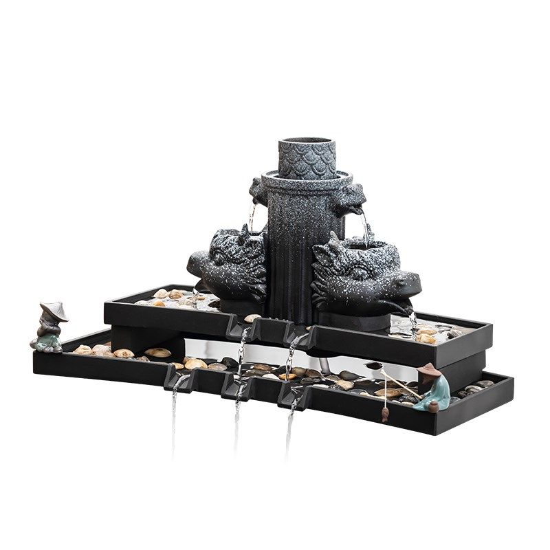 庭院缸石槽鱼缸景观造q景过滤循环水流水生财摆件叠水出水口流水,家居饰品,装饰摆件,淘宝优惠券,粉丝福利购,淘宝优惠卷