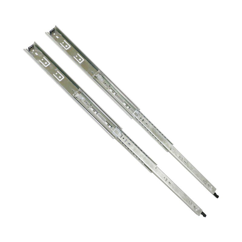 45mm宽滑轨《带锁款》家电工具箱电器电子工业滑轨 导轨路轨