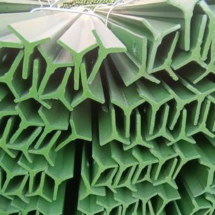 加厚围栏立柱杆尖头实心Y型柱铁丝网花边实心钢牛栏网立柱三角铁