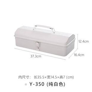 8色~可以上锁{日本进口覆古金属工具箱}㊣TOYO东洋五金收纳工具盒
