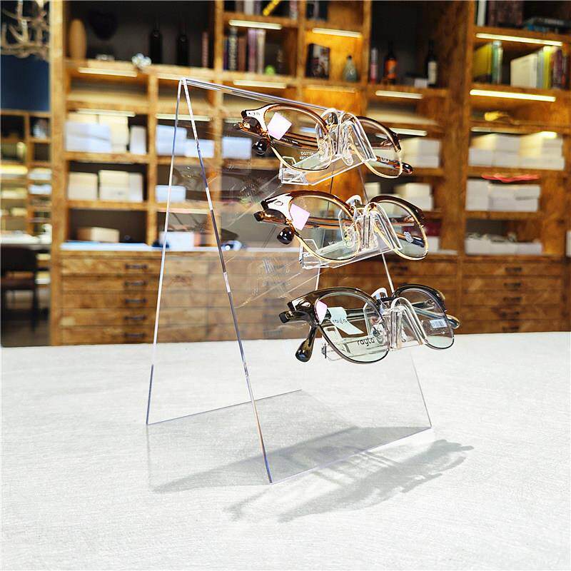 压克力新品眼镜架子展示架透明彩色太阳眼镜陈列道具货架置放架装