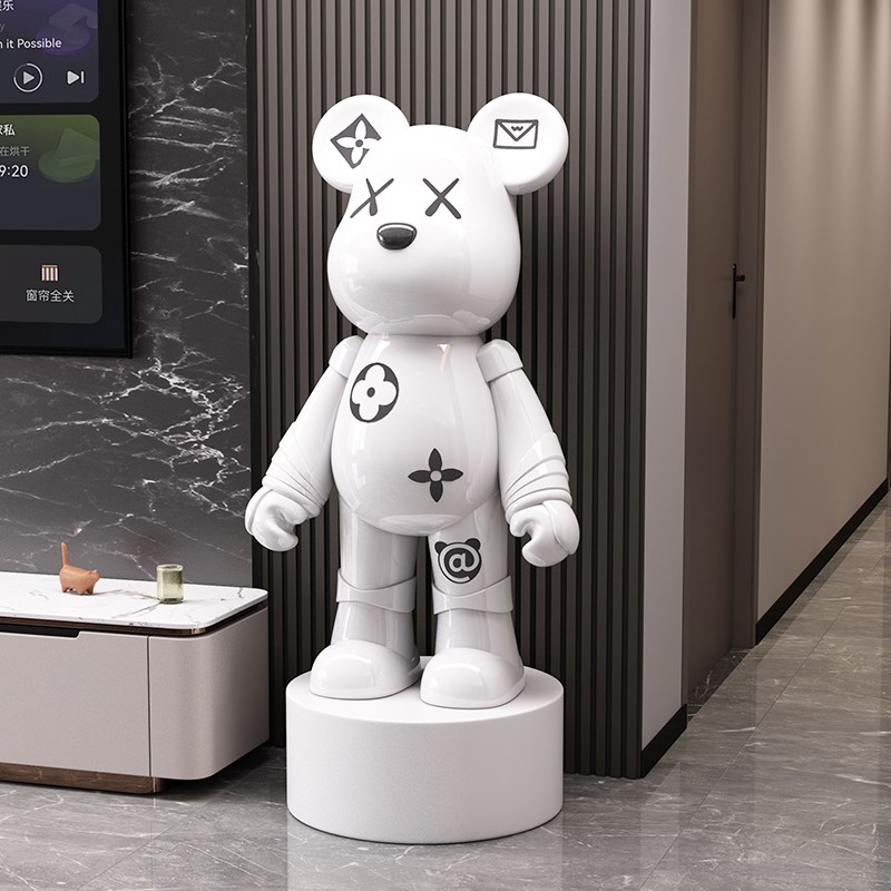 网红存钱罐暴力熊大摆件客厅电视柜旁大型落地家居装饰品乔迁礼物