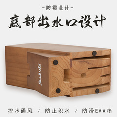 实木刀架刀具g落地菜刀收纳架置物架木头刀具架刀座小刀架小号厨