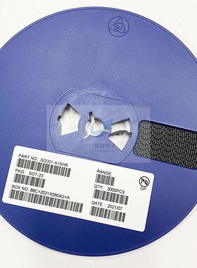 贴片场效应管SI2301 A1SHB 2.3A 2.8A SOT23 P沟道MOS管 3K/整盘