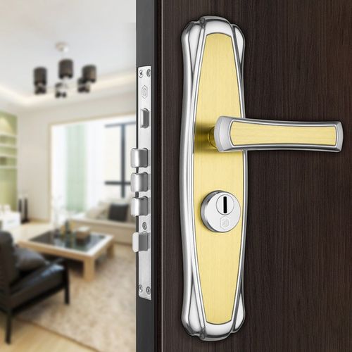 304不锈钢机械门锁 大锁体 防盗门锁 执手锁 插芯锁 不锈钢门锁