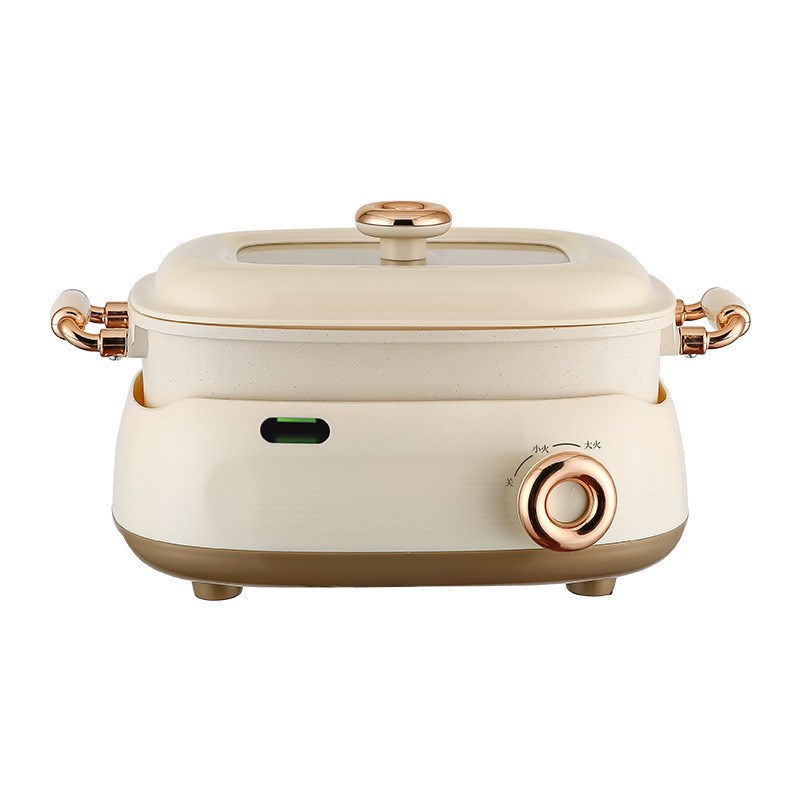 新款多功能南北两味可分离式电火锅鸳鸯锅汤锅家用锅