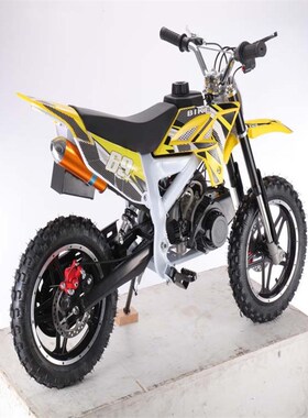厂家直销新款赛车山地扒鸡越野摩托车49cc迷你加汽燃油小型摩托车