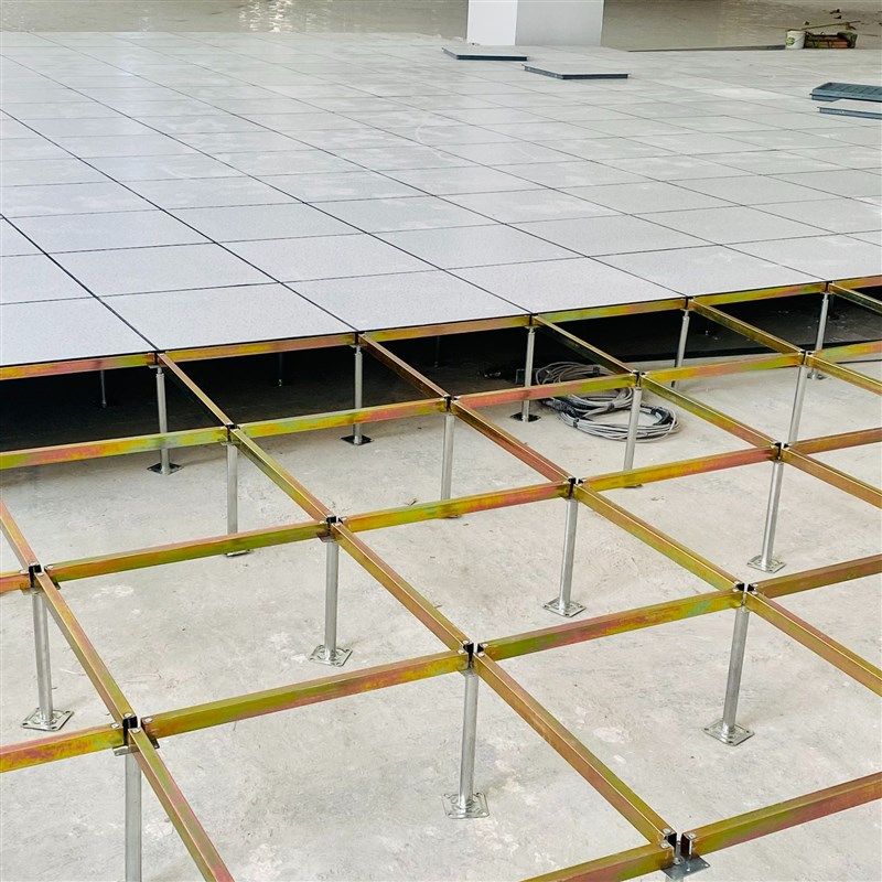 天津防静电地板安装 PVC贴面全钢架空适用办公楼机房监控室等,标准件/零部件/工业耗材,防静电板,淘宝优惠券,粉丝福利购,淘宝优惠卷