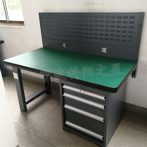 重型钳工工作台车间防静电带灯操作台装配检验维修桌实验桌打包台
