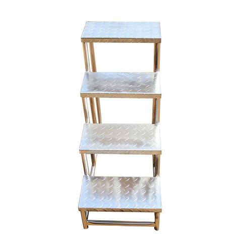 工业踏步台加厚可移动二步防滑梯凳登高平台焊接家用圆管踏脚凳