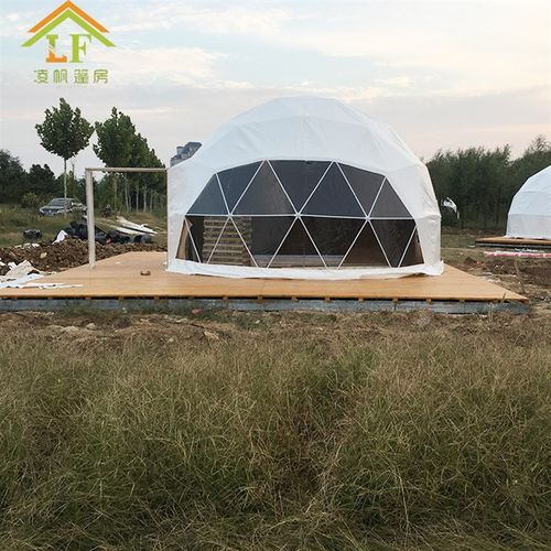 新款景区酒店住宿直径6米星空帐篷 防晒隔热民宿帐篷 球形帐篷